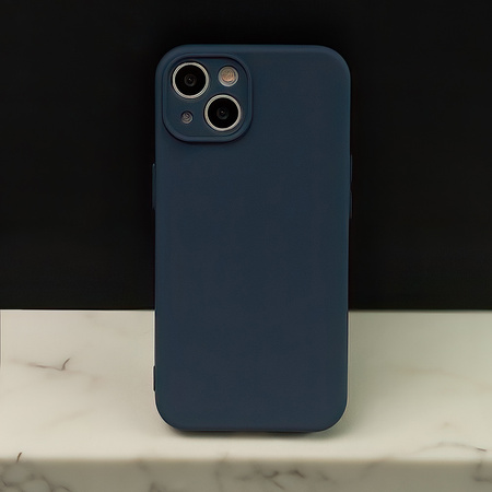 Nakładka Silicon do iPhone 16 Pro Max 6,9" ciemnoniebieska