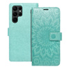 Kabura MEZZO Book do SAMSUNG S22 Ultra mandala zielony