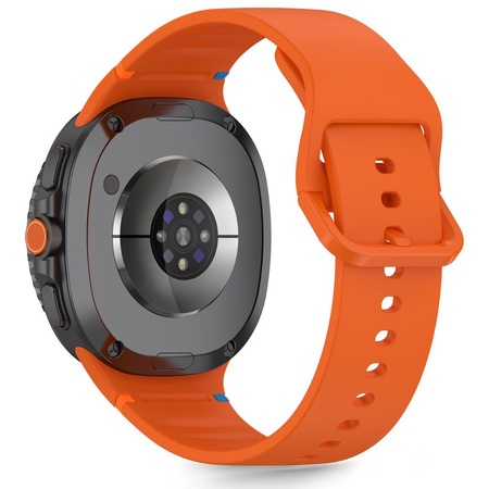TECH-PROTECT SILICONE SAMSUNG GALAXY WATCH 8 / CLASSIC (40 / 44 / 46 MM) SUNBURST ORANGE