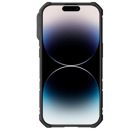 Nillkin CamShield Armor Pro Case iPhone 14 Pro case armored cover stand ring black