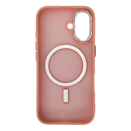 Etui Wozinsky Fashion Case MagSafe na Samsung Galaxy S25 - różowe