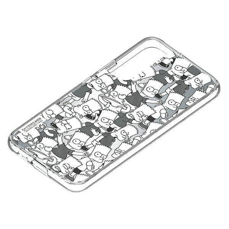 Panel Samsung GP-TOU021HOUJW do etui Frame Cover do Galaxy S22 Simpsons biały/white