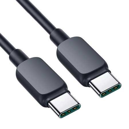 Joyroom Multi-Color Series A14 USB-C / USB-C 60W Kabel 1,2 m – Schwarz