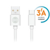 Forever kabel USB - USB-C 1,0 m 3A biały