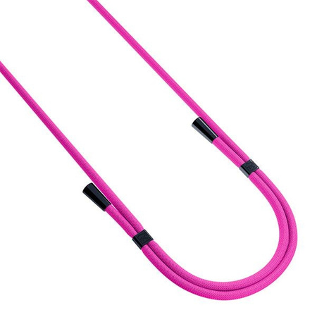 3MK EasyClip Pink (black) Smycz do telefonu