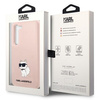 Karl Lagerfeld Silicone NFT Choupette - Etui Samsung Galaxy S23 (różowy)