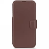 Etui Decoded Leather Backcover z MagSafe na iPhone 17 Pro Max - szara