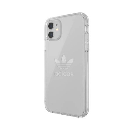 Original Handyhülle IPHONE 11 Adidas OR PC Case Big Logo (36405) transparent