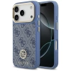 Guess 4G Strass Logo MagSafe Case für iPhone 17 Pro - Blau