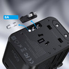 Choetech gaN 2 x USB Typ C / USB 65W Power Delivery Schnellladegerät schwarz (PD5009-BK)