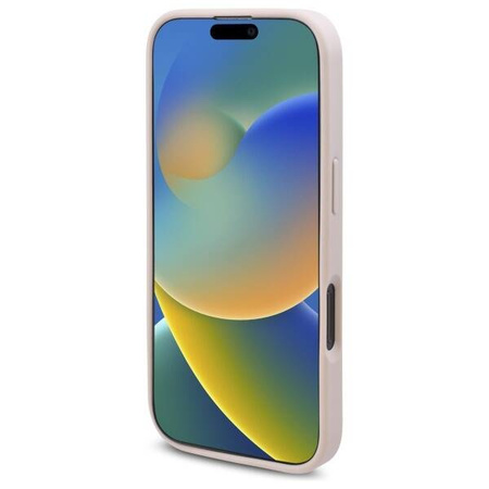 Original Case IPHONE 16 PRO MAX Guess Hardcase 4G Flowers Print MagSafe (GUHMP16XP4ROPEMCP) pink