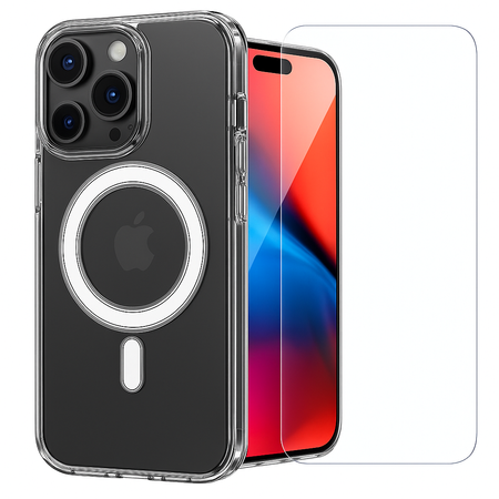 Etui do iPhone 15 Pro Max MagSafe + Szkło