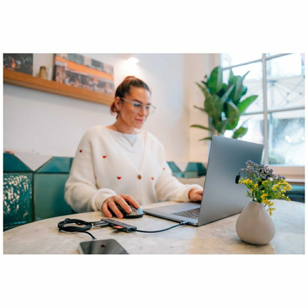 Adapter Hub Verbatim HDMI/USB-C           3.2/USB-C/2xUSB-A 3.2/SD/microSD aluminiowy 32158