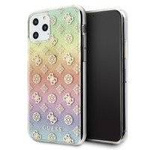 Guess 4G Peony Electroplated Pattern - Etui iPhone 11 Pro (tęczowy)
