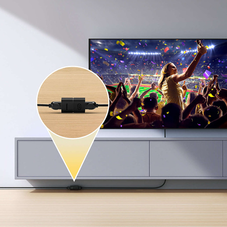 Baseus AirJoy Series Ethernet-Kabelstecker RJ-45 2 Stück - schwarz