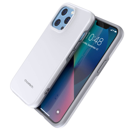 Choetech MFM Anti-Drop Case Hülle für iPhone 13 Pro weiß (PC0113-MFM-WH)