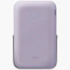 Powerbank UNIQ Hoveo magnetyczny 5000mAh USB-C 20W PD - fioletowy