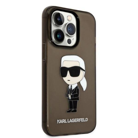 Karl Lagerfeld IML NFT Ikonik - Etui iPhone 14 Pro (czarny)