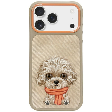 Etui Nimmy Big Eyed Pet 2.0 Dog do       iPhone 17 beżowy