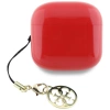 Guess Glossy Effect Printed Classic Logo &amp; Charm TWS headphones - red