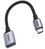 Ugreen OTG Adapterkabel USB-C (männlich) - USB-A (weiblich) 5Gb/s 0,15m schwarz (US378)