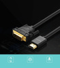 Ugreen kabel przewód HDMI - DVI 4K 60Hz 30AWG 1m czarny (30116)