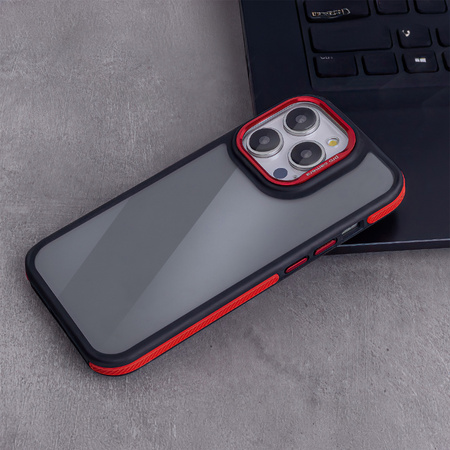 Nakładka Crystal Black do iPhone 11 czerwona