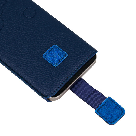 Kieszonka WONDER Deko (ROZMIAR  M) do Iphone 5/Nokia 215 4G/225/5310 2020 granatowa