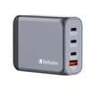 Verbatim Ładowarka sieciowa GaN 100W 3xUSB-C/USB-A + Adapter EU/UK/US GNC-100 32202