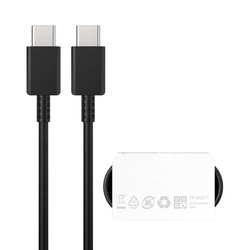SAMSUNG KABEL USB TYP-C PD CZARNY 5A EP-DN975