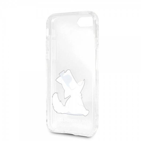 Karl Lagerfeld Choupette Fun Sunglasses - Etui iPhone SE 2020 / 8 / 7 (przezroczysty)