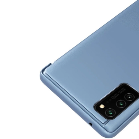 Clear View Case Klapphülle für Samsung Galaxy A03s (166,5) schwarz