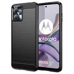Carbon Case for Motorola Moto G53 / G13 flexible silicone carbon cover black