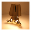 Lampka nocna GOLD MAN Art Deco siedzący (wzór 7) MLTL