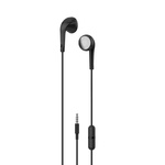 XO słuchawki przewodowe EP17 jack 3,5 mm douszne czarne