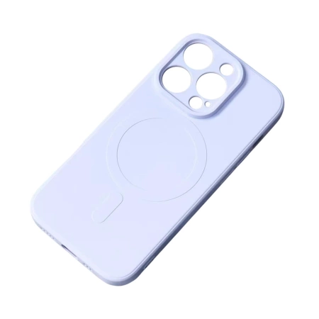 Samsung Galaxy A16 5G Silikonhülle mit MagSafe - Hellblau