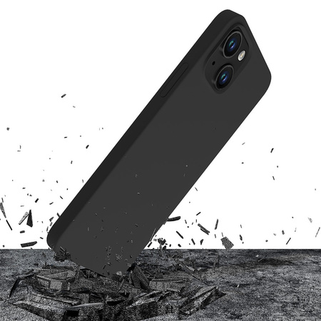 Etui 3mk Silicone Case na iPhone 15 - czarne