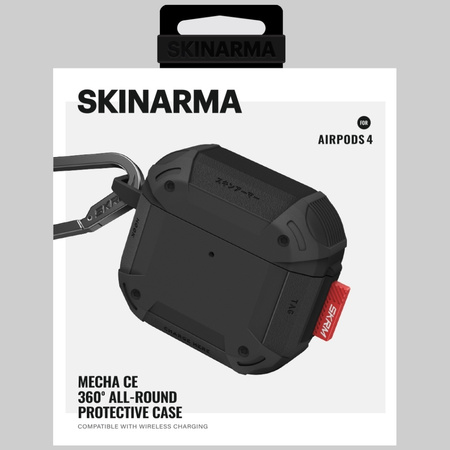 Etui Skinarma Mecha CE do AirPods 4 czarny