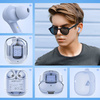 Acefast in -ear wireless headphones TWS Bluetooth hellblau (T6 eisblau)