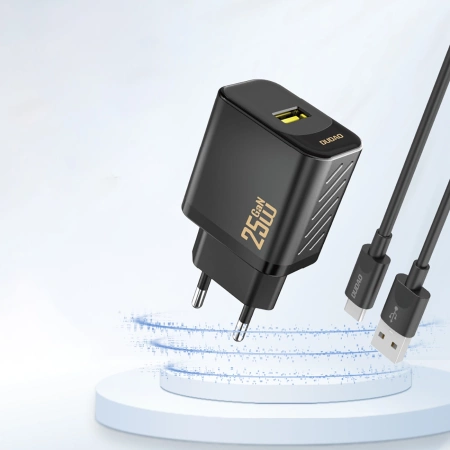 Dudao A27S 25W GaN USB-A Ladegerät - Weiß