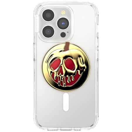 Uchwyt i podstawka do telefonu           Popsockets Round Disney Enamel Poison Apple MagSafe złoty 114075