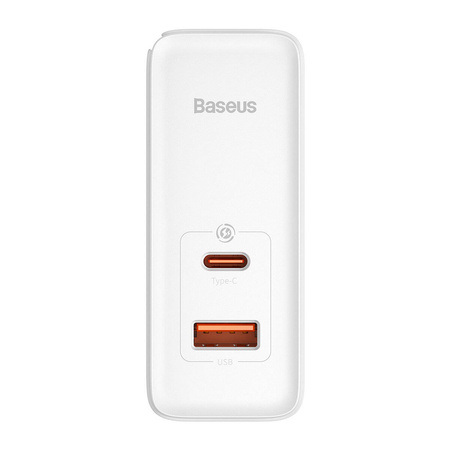 Baseus GaN5 Pro Fast Universal GaN USB Charger Type C / USB 100W PD3.0, QC4.0 +, AFC white (CCGP090202)
