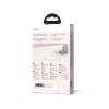 Joyroom Multi-Color Series SA34-CC3 USB-C/USB-C-Kabel 60 W schnelle Übertragung 1 m – Pink