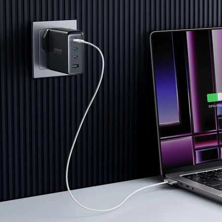 GaN charger UK Joyroom JR-TCG05UK 140W 3x USB-C USB-A + USB-C / USB-C cable 240W 1.2m