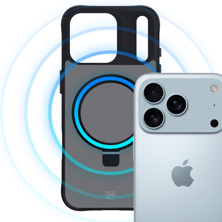 Apple iPhone 17 Pro Max - 3mk Smoke Case Mag&Stand