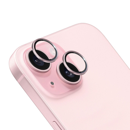 3MK LENS PROTECTION PRO IPHONE 15 PINK