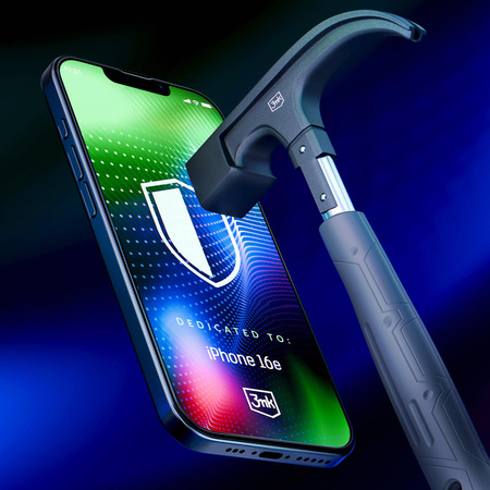 Apple iPhone 16E -  3mk HARDY® Ultra Glass™