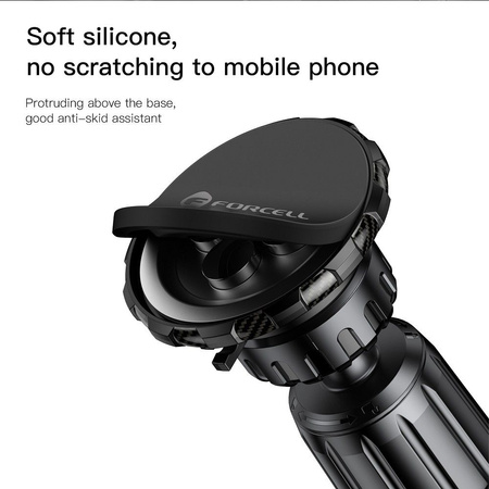 FORCELL F-Grip MagElite uchwyt samochodowy do kratki wlotu magnetyczny czarny