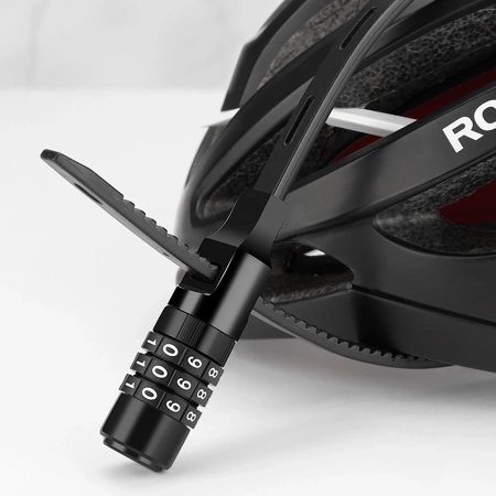 Rockbros 3240001001 bicycle lock for 0.5 m combination - black