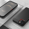 Carbon Case elastyczne etui pokrowiec iPhone 13 czarny